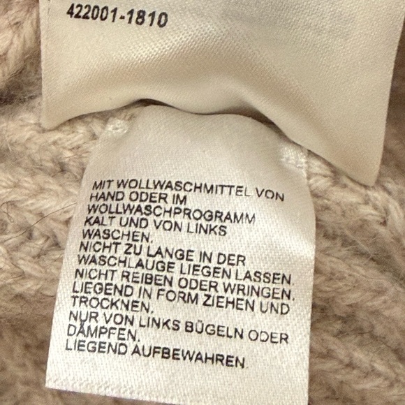 Drykorn Beige Funnel Neck Sweater, Size S - Picture 5 of 6